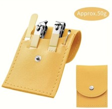 Nail Care Mini Set-4 Pcs- Yellow