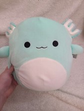 Squishmallows Kellytoy Plush Anastasia The Axolotl 8" Ultrasoft Plush Blue