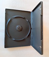 16 New , Black 14mm Single CD, DVD Cases , Storage Box, Wholesale Lot