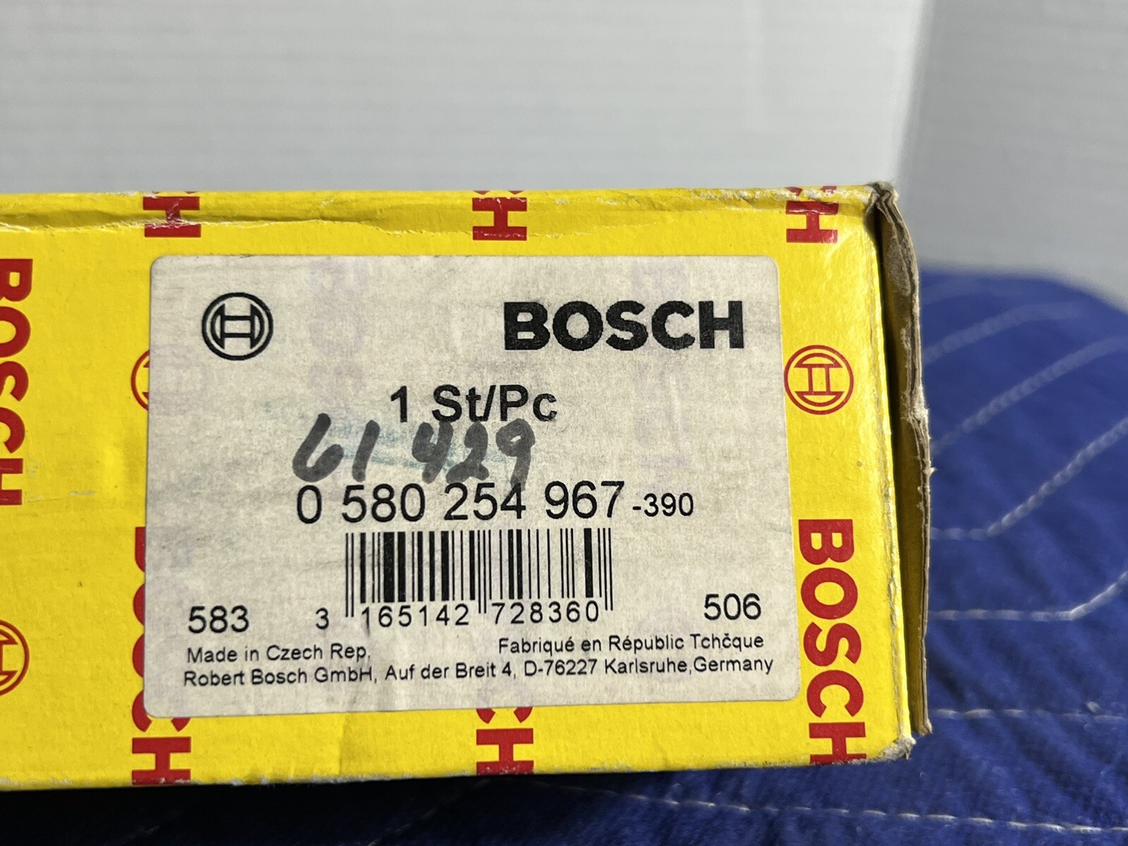 NOS Bosch Rolls Royce Porsche 911 930 Fuel Pump 0580254967 / 91160810202