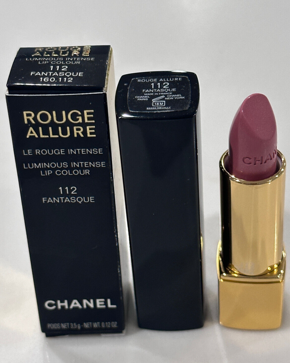 Chanel Rouge Allure Luminous Intense Lip Colour 112 FANTASQUE | eBay
