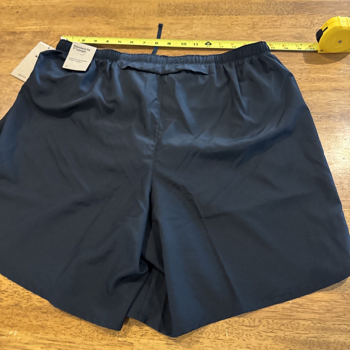 Nike Mens Dri Fit Woven Running Shorts Brief Liner 2XL Black