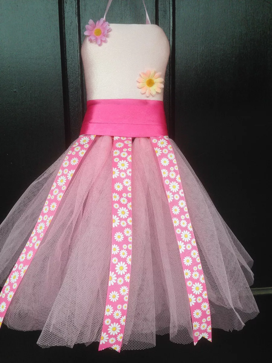 Tutu dress top hair bow holder