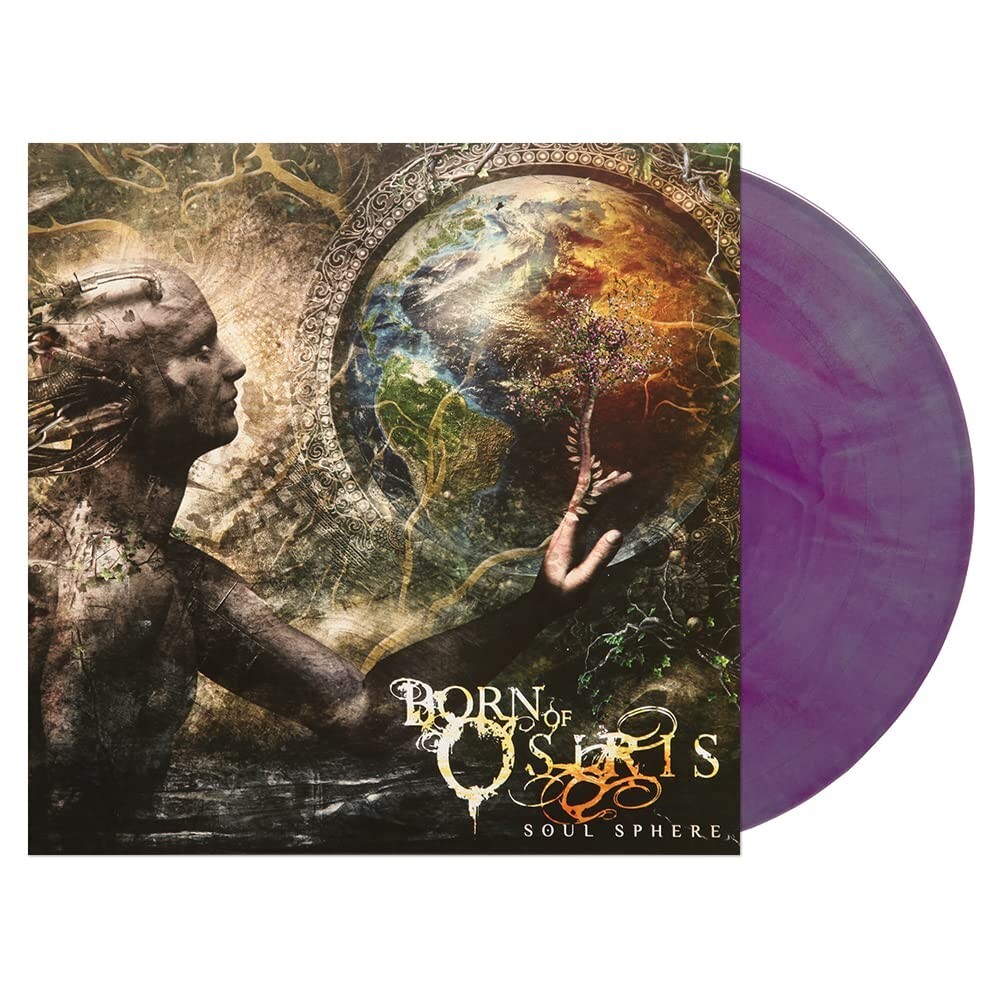 Born of Osiris - SOUL SPHERE - Виниловая пластинка фиолетового и зеленого цветов - НОВАЯ И ЗАПЕЧАТАННАЯ!!