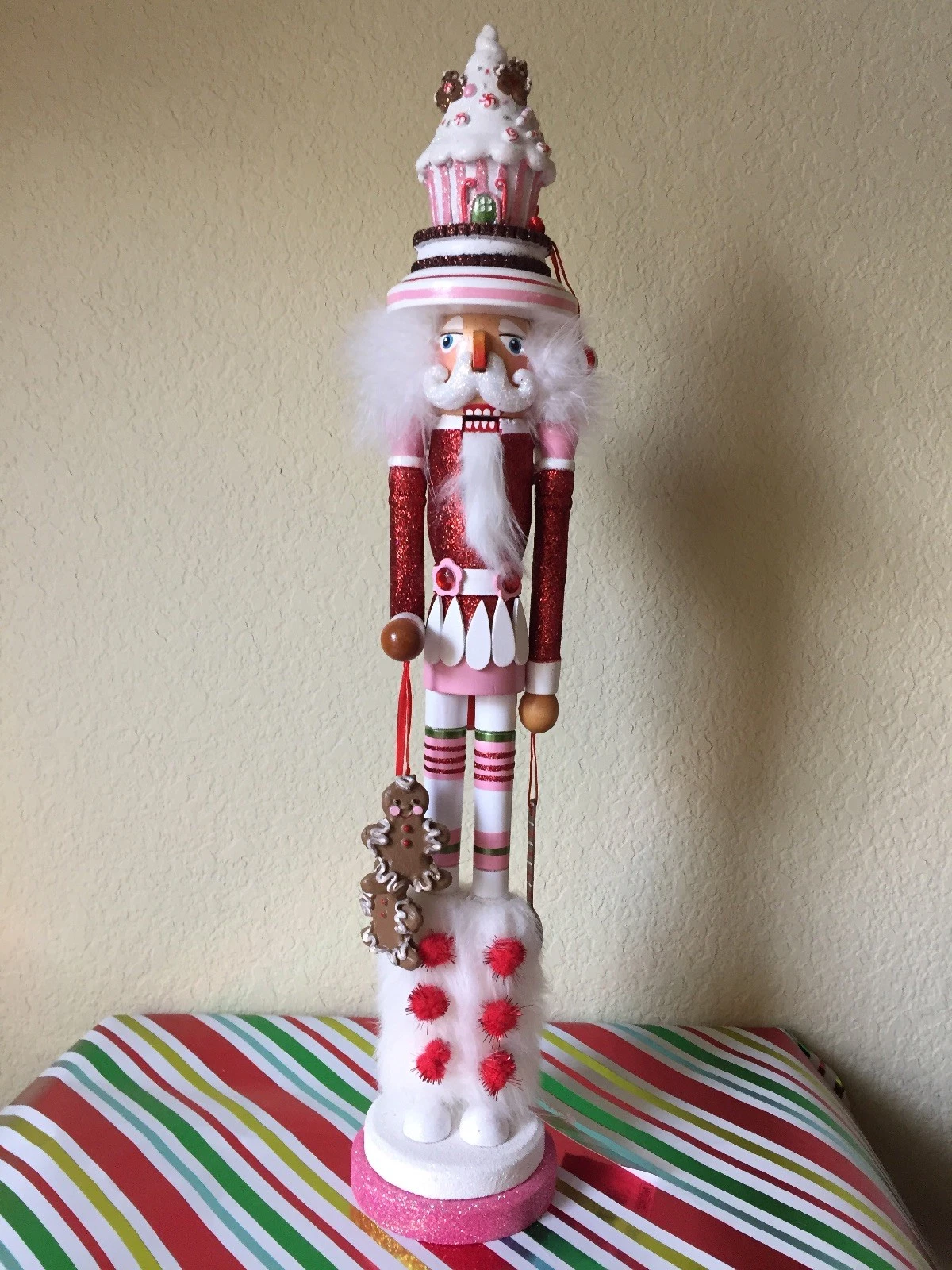 KURT ADLER Hollywood NUTCRACKER Size: 19.5 in. NEW "Sweet" Slim Tall