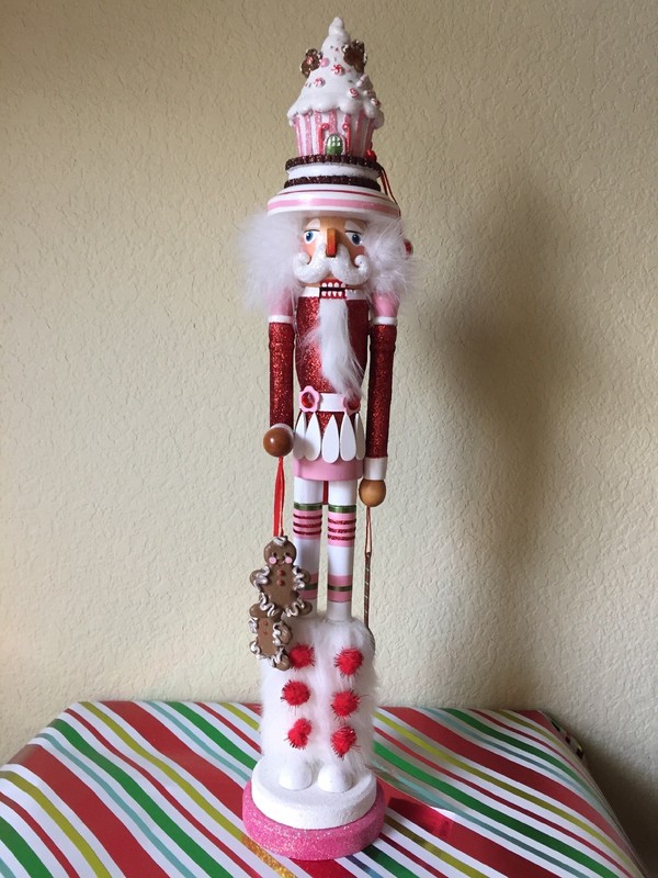 KURT ADLER Hollywood NUTCRACKER Size: 19.5 in. NEW "Sweet" Slim Tall