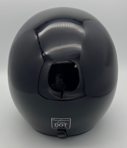 Daytona Cruiser Helmet Large Gloss Black Open Box - Picture 5 of 8