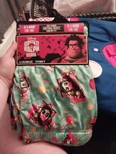 Wreck It Ralph Men’s Lounge Sleep Pants XL 36-39