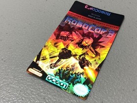 RoboCop 3 Holographic (NES Nintendo) Replacement Label
