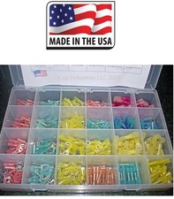 480 pcs 3M Heat Shrink Electrical Wire Connector Kit Waterproof Marine Terminal