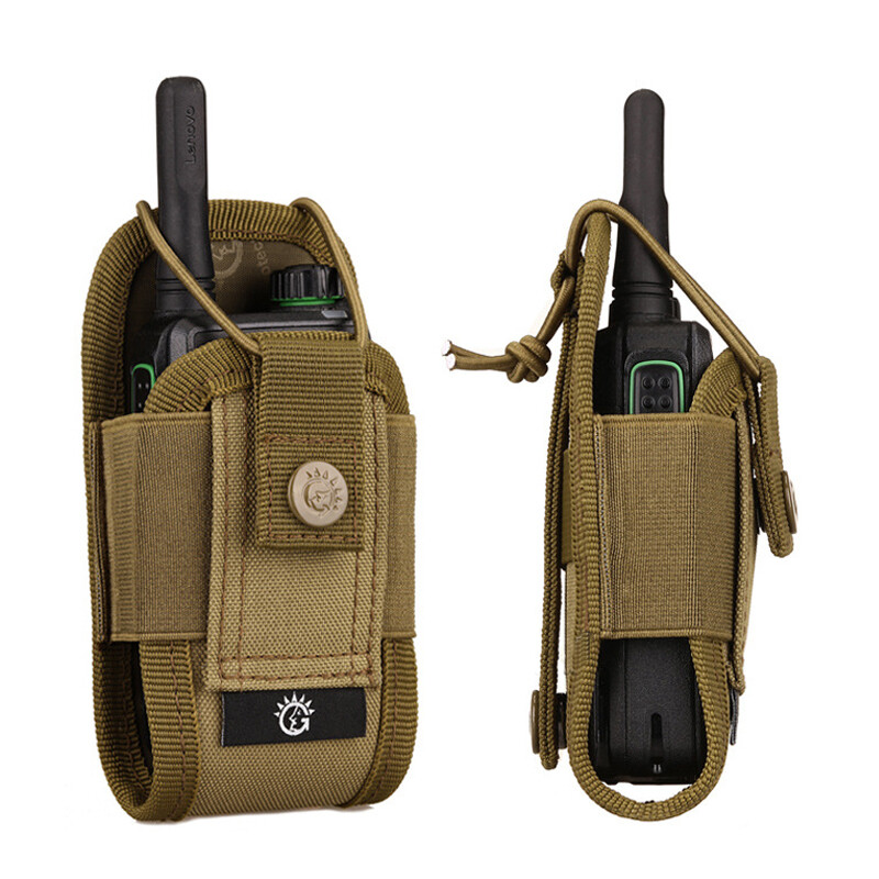 Pochette MOLLE Tactique Mini Pour Talkie-walkie - Léger, Nylon, Pour Paintball/airsoft