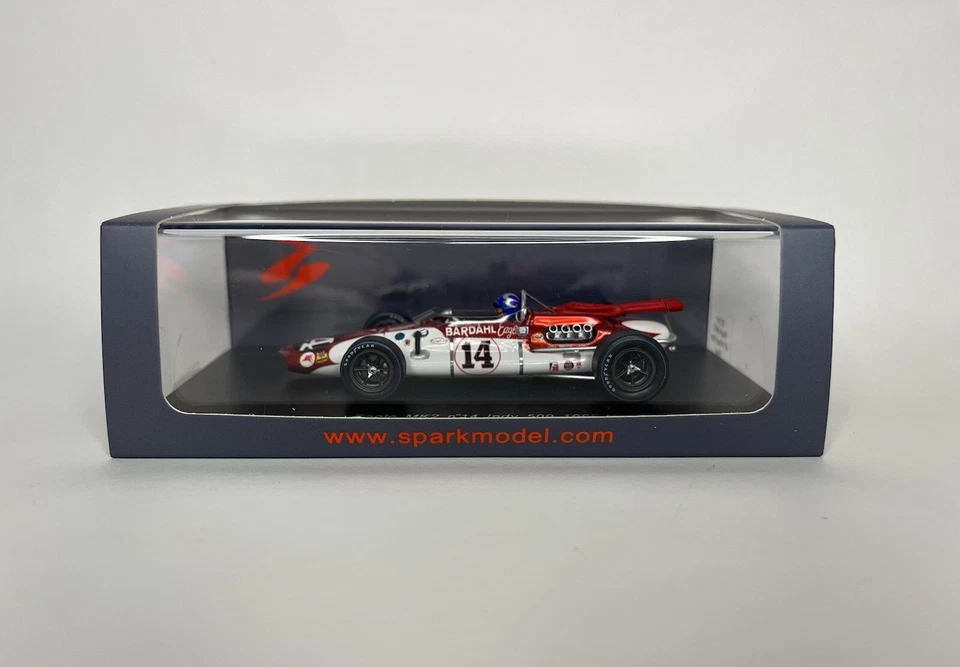 Spark S2397 Eagle MK2 Lloyd Ruby #14 Indy 500 1966 1/43 - Immagine 4 di 4