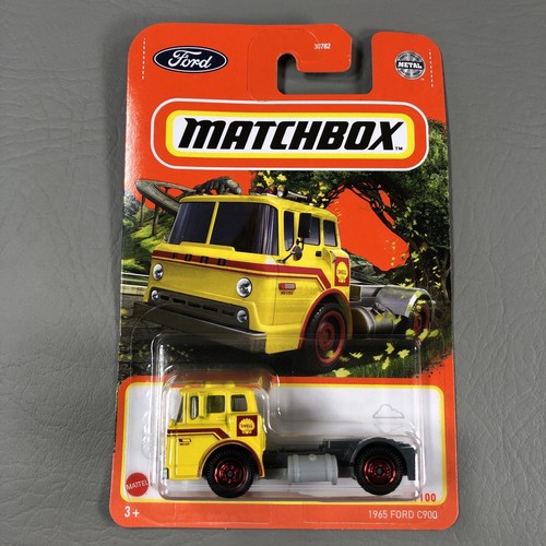 Matchbox 2022 1965 FORD C900 MBX Highway Shell marchio scala 1:64 - Foto 7 di 8