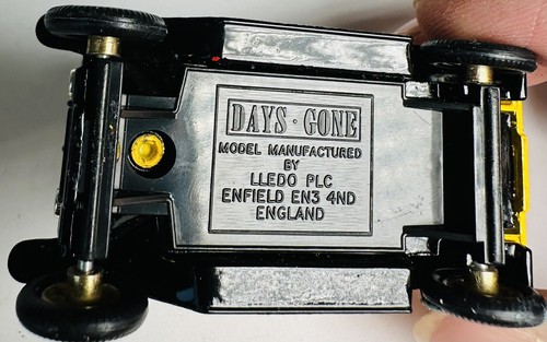 1983 Lledo Days Gone Kodak Film Diecast Model Delivery Truck Camera 3” Toy - Picture 6 of 6