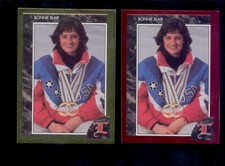 1992 Sport Legends Magazine BONNIE BLAIR Olympics Red and Gold Foil Card Set