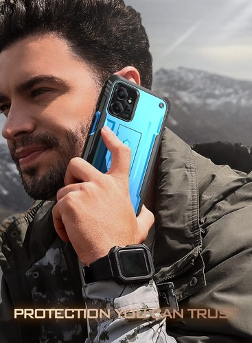 For Moto G Power 2023 Case | Poetic with Kickstand Built-in-Screen Rugged Cover - Picture 19 of 25