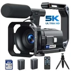 Touchscreen 5K WiFi Video Camera 56MP Camcorder Vlogging Camera 16x Digital Zoom