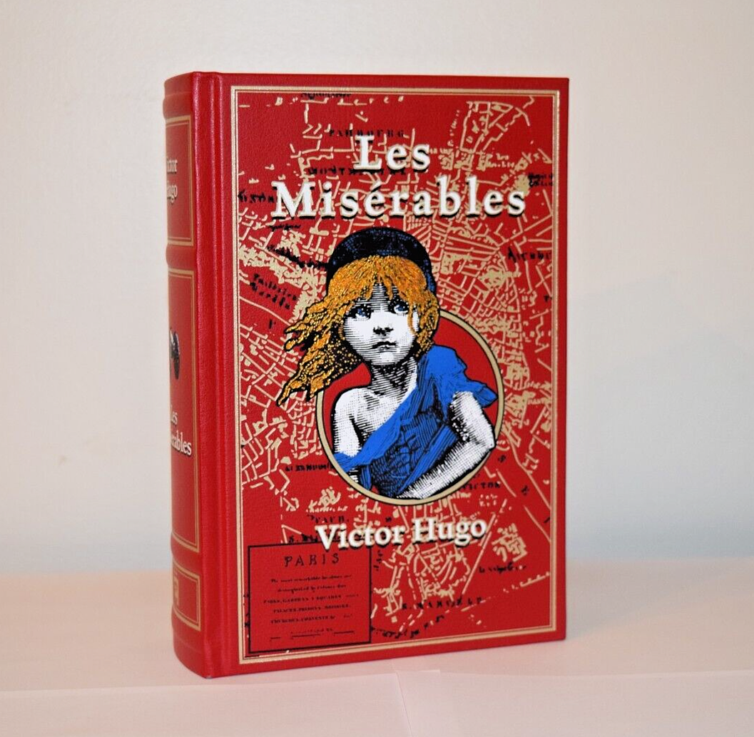 NEW Les Miserables by Victor Hugo Leather Collectible Hardcover