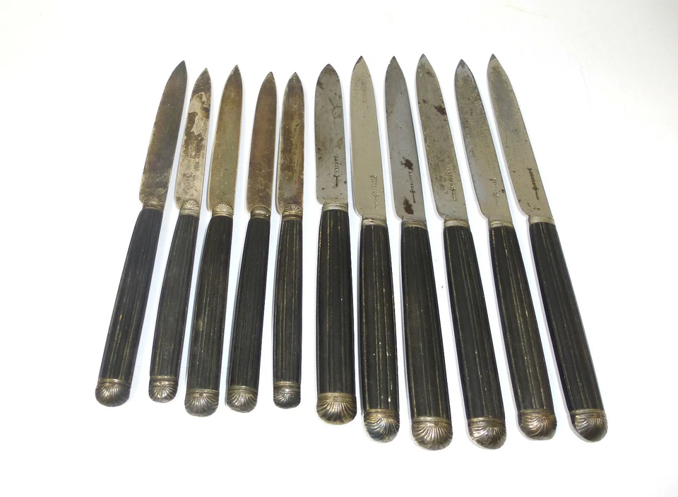 Seltene Empire Obstmesser ca. 1820 - Bild 2 von 4