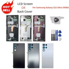 LCD Touch Screen For Samsung Galaxy S22 Ultra S908U OLED Display Digitizer lot .