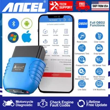 NEXAS OBD2 Scanner Car Code Reader Motorcycle Check Engine Light Bluetooth APP