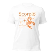 Zodiac Sign Scorpio Unisex t-shirt