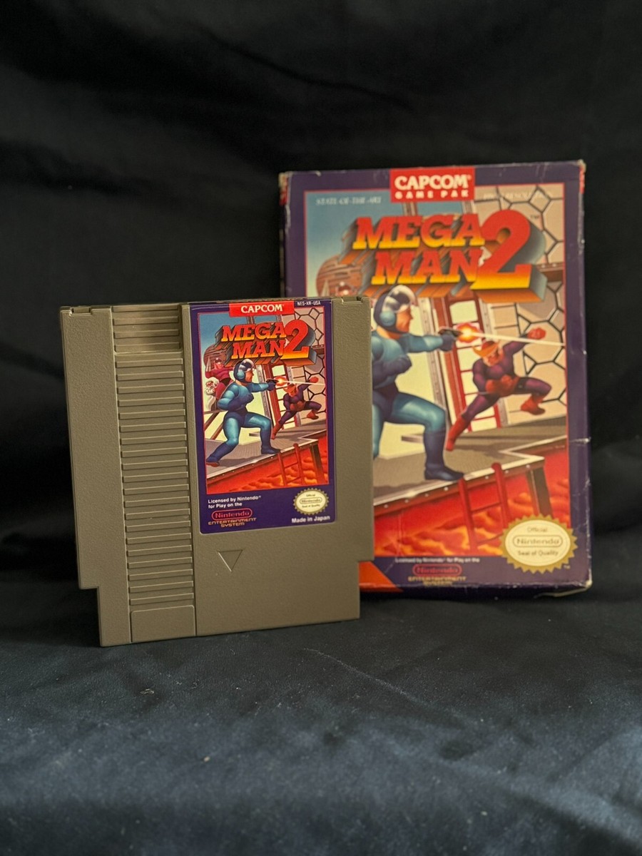 ファミリーコンピュータ - NES MEGAMAN2 北米版ロックマン2 Mega Man 2 (1988) - MobyGames
