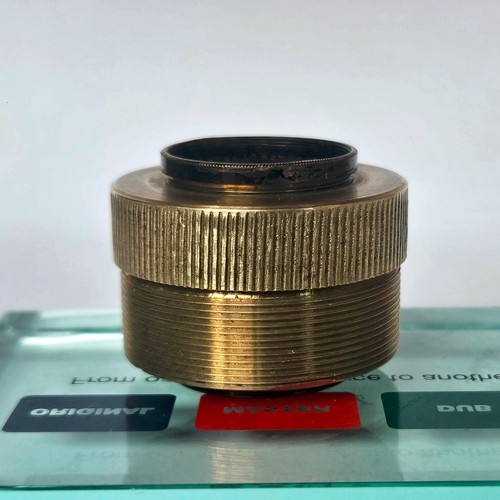 rare vintage Anastigmat Lens Goerz Doppel Hekla Brass 6.8foc 10.5cm ges doppel - Picture 9 of 15