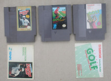 Lot of 3 Lee Trevino's Fighting Golf, Bandai Golf & Golf NES All TESTED