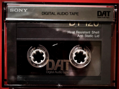 SONY DT-120Rn DAT AUDIO Tape / Kassette Top Zustand | eBay