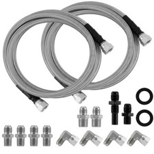 6an 70 Transmission Fluid Oil Cooler Hose Line Kit For Gm 4l60e 4l80e Ford Cs5