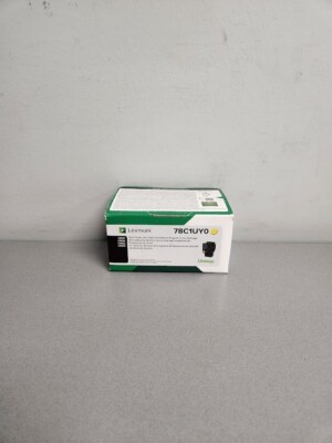 Lexmark 78C1UY0 Ultra-High-Yield Return Program Yellow Toner Cartridge, CS521dn