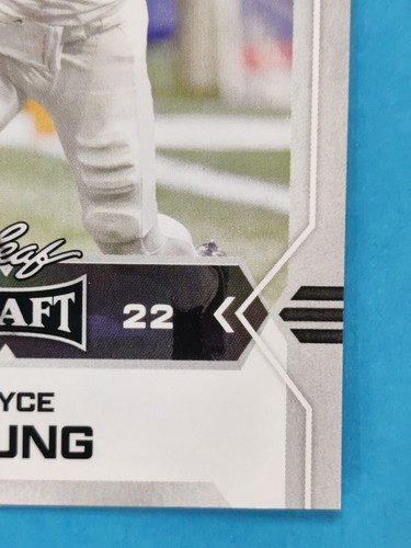 2022 LEAF DRAFT PLATA NOVATO BRYCE TARJETA JOVEN #2 - Imagen 3 de 5