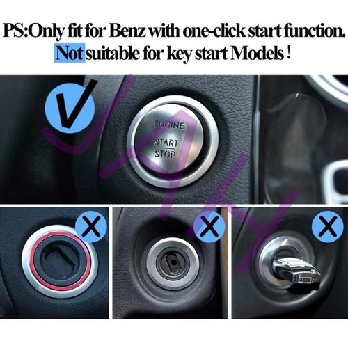 ENGINE KEYLESS GO PUSH TO START STOP SWITCH BUTTON FOR MERCEDES BENZ A2215450714 - Picture 13 of 13