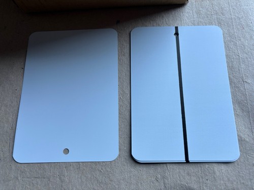 10x Farbmusterbleche, weiß von PROFI COLOR, 15 cm x 10,5 cm - Bild 2 von 2