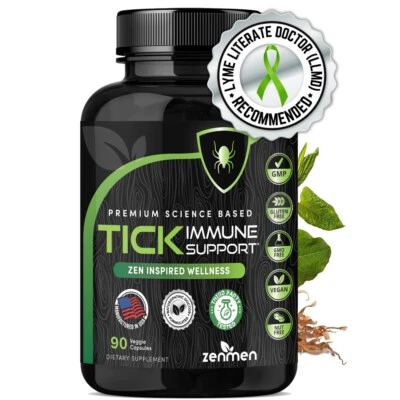 NO BRAND Tick Immune Support Supplement Japanese Knotweed Cat's Claw Chinese Skullcap 90