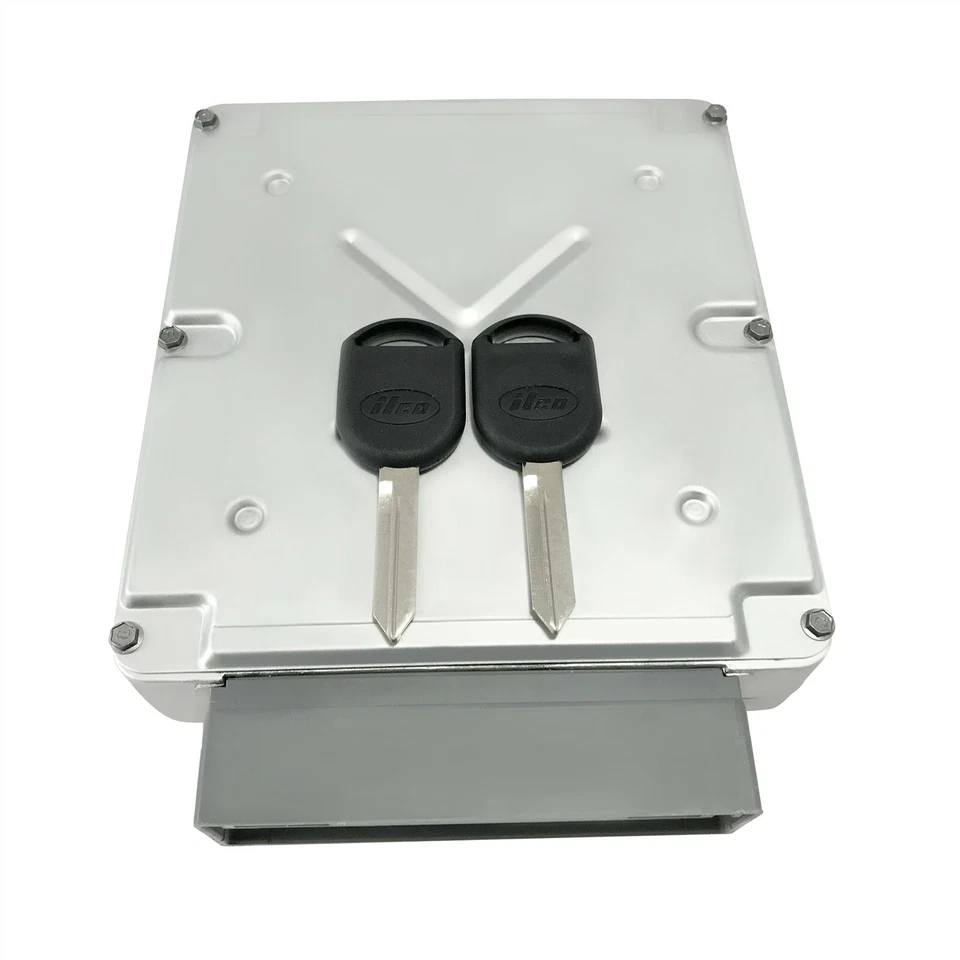 Programado 2004 Mazda B2300 2.3L unidad de control del motor + llaves 4L5A-12A650-AHB Foto 2 de 3