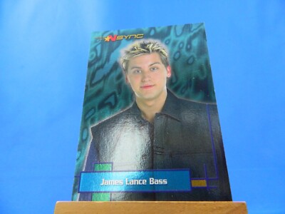 James Lance Bass NSYNC Topps 2000 Card #7