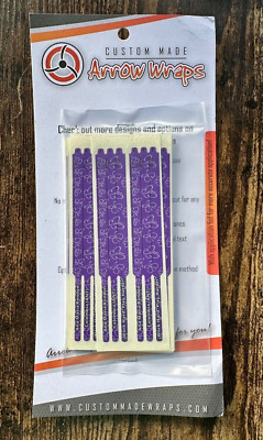 custom made arrow wraps 14 PER CARTON 4.5''  C-9