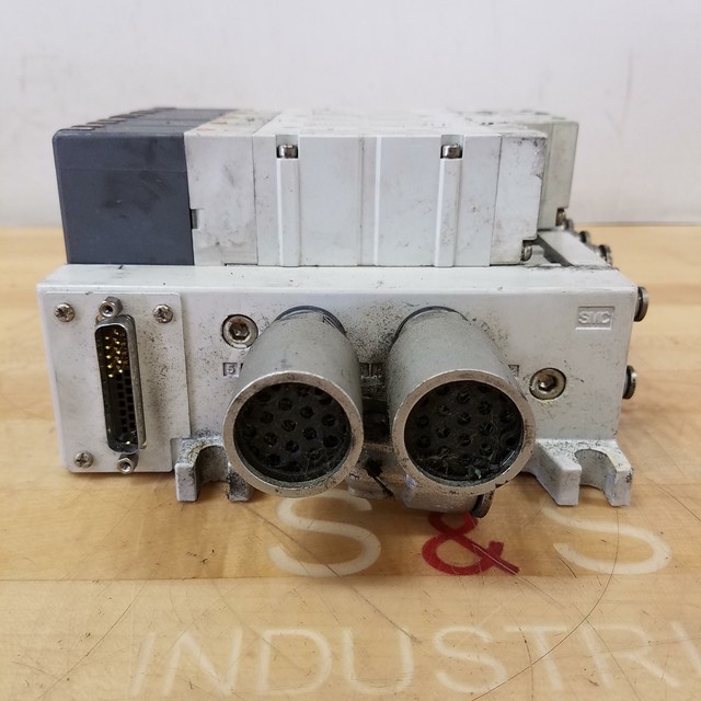 SMC Pneumatic Assembly, Includes (3) VQ43015W, (2) VQ41015, (2) 2506