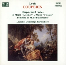 Louis COUPERIN Harpsichord Suites / Laurence Cummings (CD, 1994, Naxos)