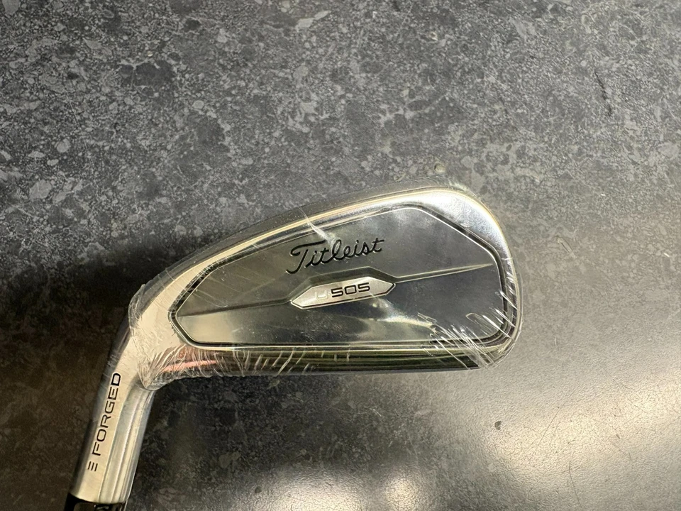 LEFT HANDED TITLEIST U505 #1 UTILITY IRON - ACCRA TOUR Z GREEN X STIFF FLEX - Image 2 of 4