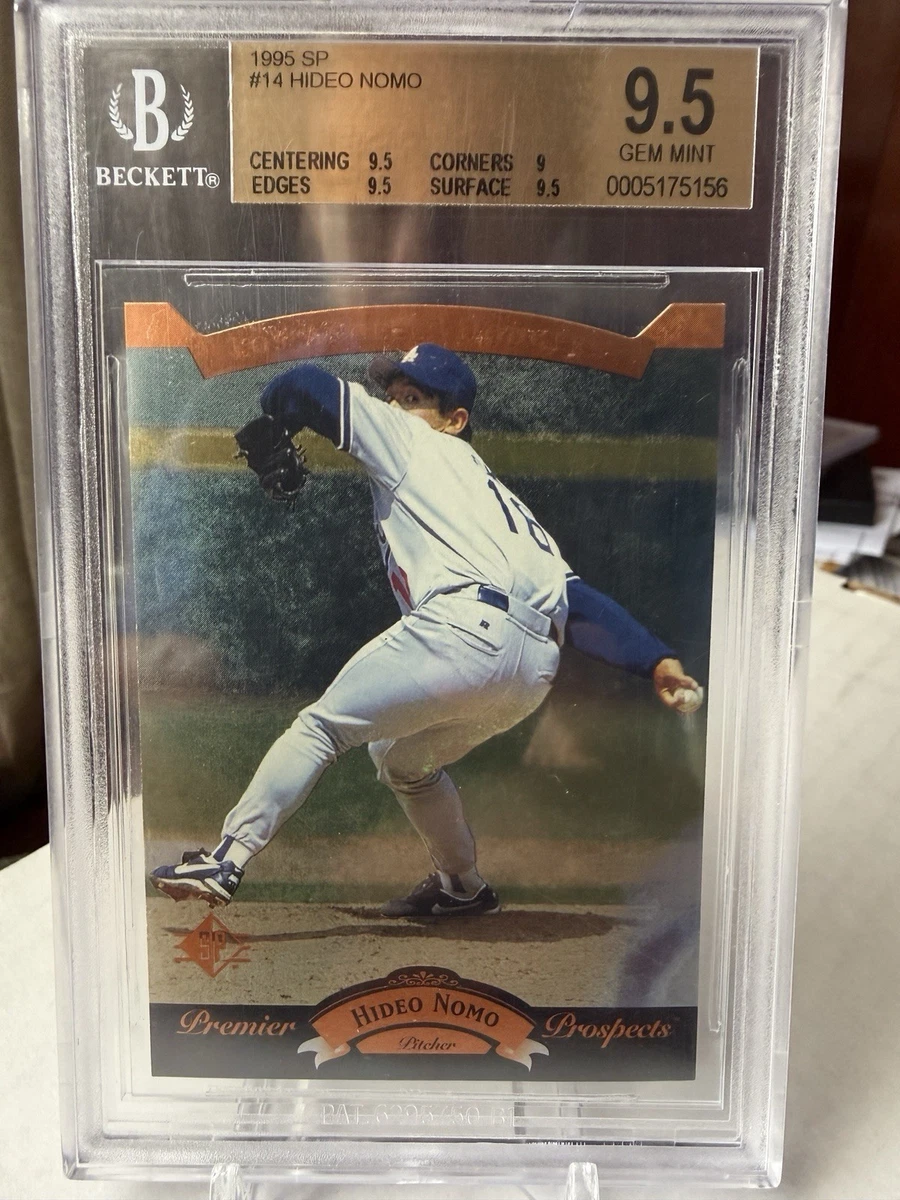 Hideo Nomo Grade 9.5 Baseball Sports Trading Cards & Accessories