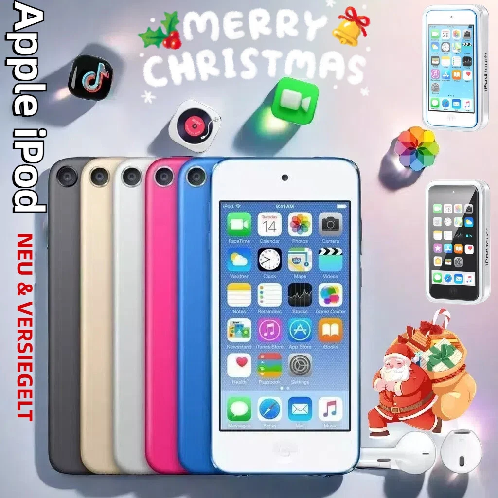 NEU-Versiegelte Apple iPod Touch 6G 7. Generation 128GB 256GB MP4 GARANTIE🎄🎄