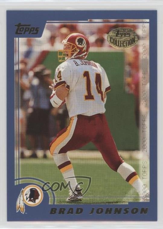 2000 Topps Topps Collection Brad Johnson #311 0o9