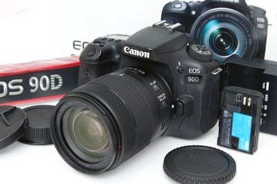 Canon EOS 90D EF-S18-135 IS USM Objektiv Kit Digital SLR Kamera von JP...