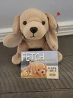 Ty Beanie Baby FETCH Golden Labrador Retriever Dog 8.5"  Stuffed Animal Toy Vtg