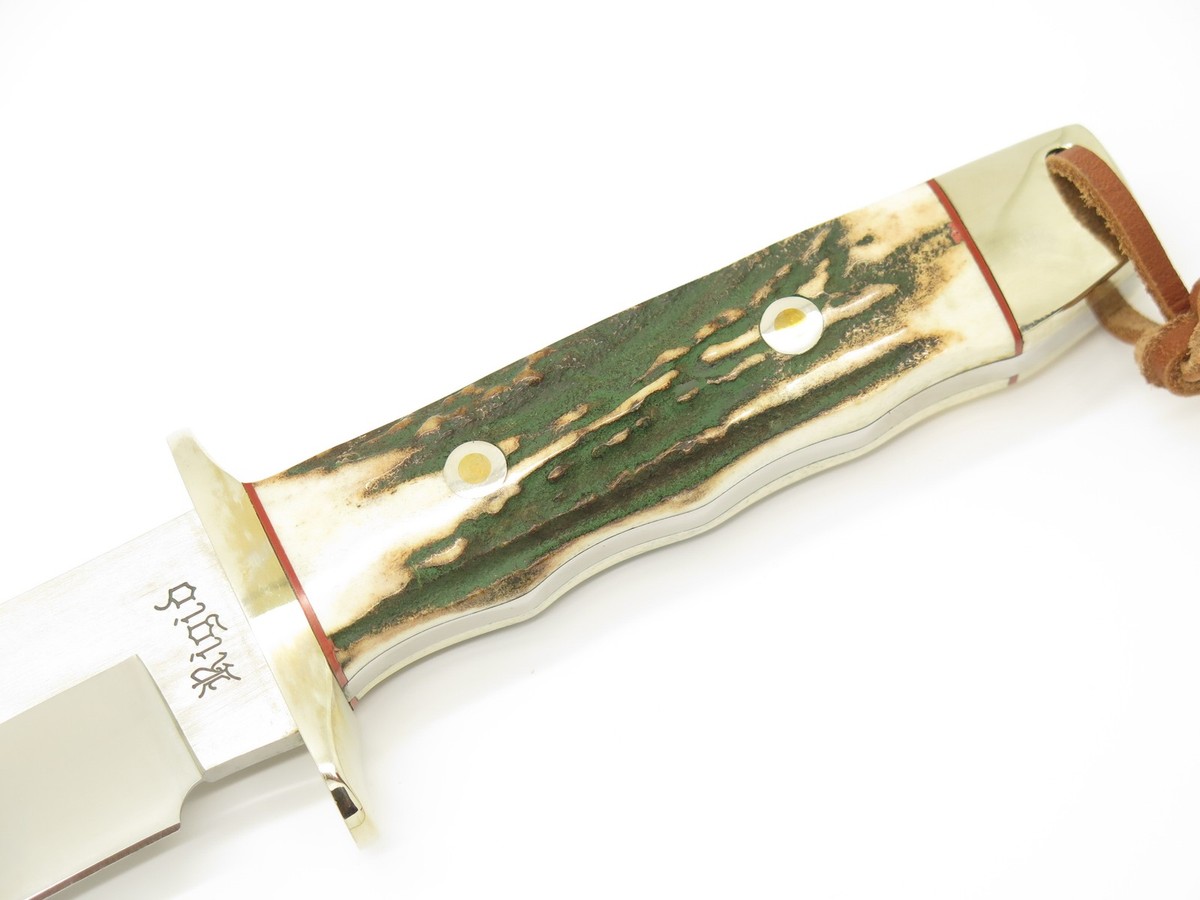 Vintage Rigid RG46 Tak Fukuta Seki Japan Stag Fixed Bowie