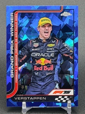 2025 Topps Chrome Sapphire F1 Formula 1 #113 Max Verstappen
