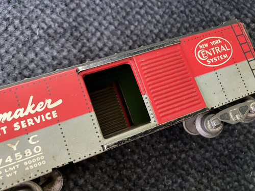 Tin Plate Marx Marline Box Car #3545 - New York Central 174580 Pacemaker Freight - Picture 4 of 7